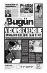 KAHRAMANMARAŞ'TA BUGÜN