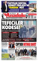 NİĞDE ANADOLU HABER