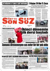 SİİRT’TE SON SÖZ