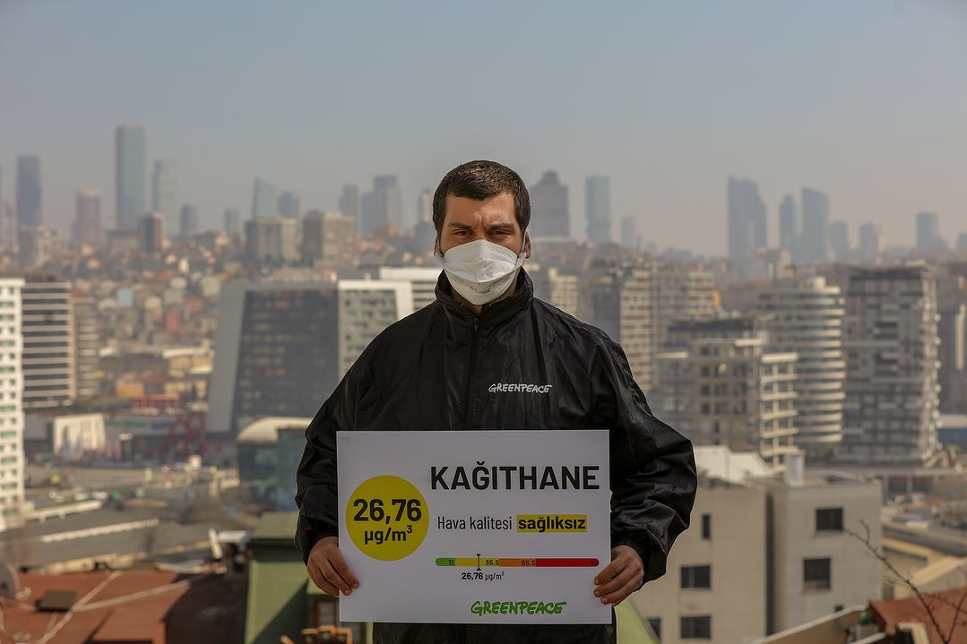 Kağıthane’de Hava Kirliliği Alarm Veriyor!